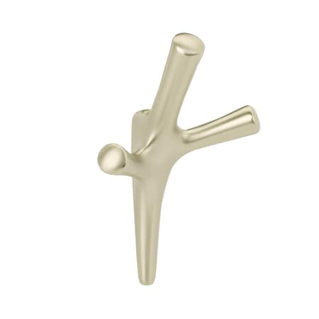 Amerock Kodiak Contemporary Triple Prong Golden Champagne Wall Hook HBX37016BBZ